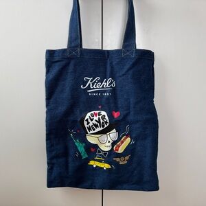 Kiehl’s Denim Tote Bag